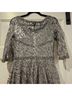 Mac Duggal Silver Cocktail Dress Size 4 - photo 7