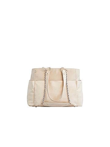 Béis The Diaper Bag in Beige w/ accessories  Diaper Bag (view 2)