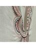 Kate Hill 100% Linen White Pink 3/4 Sleeve Top Size XL - photo 5
