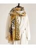 Accessories Floral Animal Print Jacquard Multi Color Scarf One size - photo 11