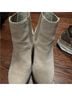 Sorel 100% Suede Brown Tan Ankle Boots Size 9 1/2 - photo 3