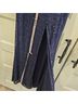 Mac Duggal 100% Polyester Solid Blue Cocktail Dress Size 8 - photo 6