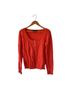 Ralph Lauren Black Label 100% Cashmere Multi Color Orange Pullover Sweater Size M - photo 1