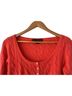 Ralph Lauren Black Label 100% Cashmere Multi Color Orange Pullover Sweater Size M - photo 2