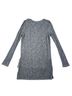 Deletta Solid Gray Long Sleeve T-Shirt Size M - photo 3
