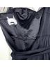Hitherto 100% Polyester 96% Polyester 4% Spandex Solid Black Cocktail Dress Size 2 - photo 5