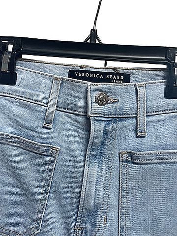 Veronica Beard Carly Kick Flare High Rise Jeans (view 2)