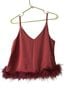 Entro 100% Polyester Red Sleeveless Top Size M - photo 2