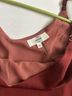 Entro 100% Polyester Red Sleeveless Top Size M - photo 3