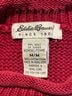 Eddie Bauer 100% Cotton Fair Isle Red Black White Pullover Sweater Size M - photo 3