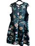 Nanette Lepore 100% Polyester 60% Cotton 20% Nylon 20% Rayon 100% Polyester Floral Black Cocktail Dress Size 16 - photo 2