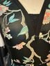 Nanette Lepore 100% Polyester 60% Cotton 20% Nylon 20% Rayon 100% Polyester Floral Black Cocktail Dress Size 16 - photo 3