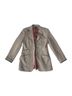 Ralph Lauren Chevron-herringbone Tan Blazer Size 4 - photo 1