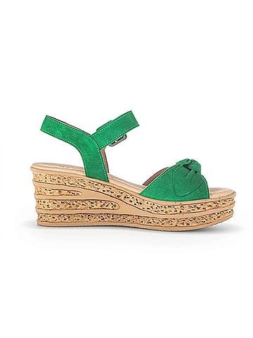 Gabor Womens 2465319 Wedge Heel Sandal in Green (view 1)