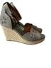 Coach Gray Wedges Size 8 - photo 1