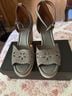 Coach Gray Wedges Size 8 - photo 3