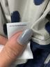 Anne Klein 100% Polyester Polka Dots Blue Anne Klein Coat Size 14 - photo 4