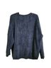 Athleta Chevron-herringbone Blue Gray Long Sleeve Top Size XL - photo 3