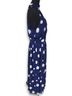 Worthington 100% Polyester Polka Dots Blue Ivory Casual Dress Size 12 - photo 4