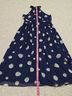 Worthington 100% Polyester Polka Dots Blue Ivory Casual Dress Size 12 - photo 8