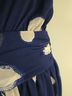 Worthington 100% Polyester Polka Dots Blue Ivory Casual Dress Size 12 - photo 11