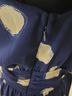 Worthington 100% Polyester Polka Dots Blue Ivory Casual Dress Size 12 - photo 12