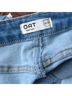 OAT Solid Blue Denim Skirt Size 10 - photo 3