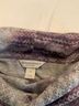 Christopher & Banks Print Purple Long Sleeve Top Size S (petite) - photo 3