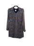 CAbi Floral Blue Brown Casual Dress Size XS - photo 4
