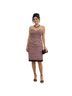 BCBGMAXAZRIA Multi Color Pink Black Cocktail Dress Size 12 - photo 1