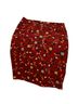 Lularoe Floral Red Leather Skirt Size L - photo 2