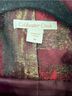 Coldwater Creek 100% Polyester 100% Polyester Print Red Purple Jacket Size M - photo 3