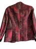 Coldwater Creek 100% Polyester 100% Polyester Print Red Purple Jacket Size M - photo 2
