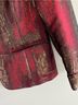 Coldwater Creek 100% Polyester 100% Polyester Print Red Purple Jacket Size M - photo 4