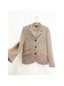 Rag & Bone Jacquard Tan Brown Blazer Size 10 - photo 10