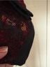 Christopher & Banks Tropical Red Black Jacket Size L - photo 6