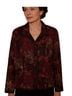 Christopher & Banks Tropical Red Black Jacket Size L - photo 4