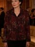Christopher & Banks Tropical Red Black Jacket Size L - photo 5