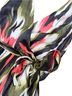 Milly Print Black Green Pink White Casual Dress Size S - photo 4
