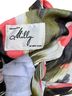 Milly Print Black Green Pink White Casual Dress Size S - photo 3