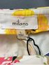 Milano Floral White Pink Yellow Casual Skirt Size L - photo 3