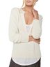 Brochu Walker 100% Cotton Ivory Pullover Sweater Size M - photo 1