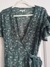 Max Studio Floral Green Cocktail Dress Size XS - photo 5