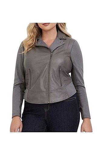 Torrid moto Faux Leather Jacket (view 1)
