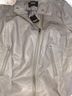 Torrid 68% Rayon 27% Nylon 5% Spandex 96% Polyester 4% Spandex 100% Polyester Solid Gray Faux Leather Jacket Size 1X - photo 6
