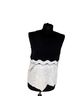 Tibi 100% Silk 100% Silk Black White Tan Sleeveless Top Size 2 - photo 1