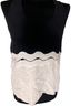 Tibi 100% Silk 100% Silk Black White Tan Sleeveless Top Size 2 - photo 2