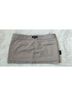 Lamarque 100% Leather Gray Leather Skirt Size M - photo 3