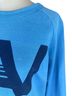 Aviator Nation Solid Blue Pullover Sweater Size S - photo 9