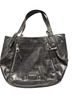 Nine West Black Leather Tote One size - photo 1